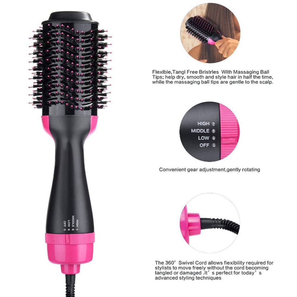 2-in-1 Hair Dryer Brush