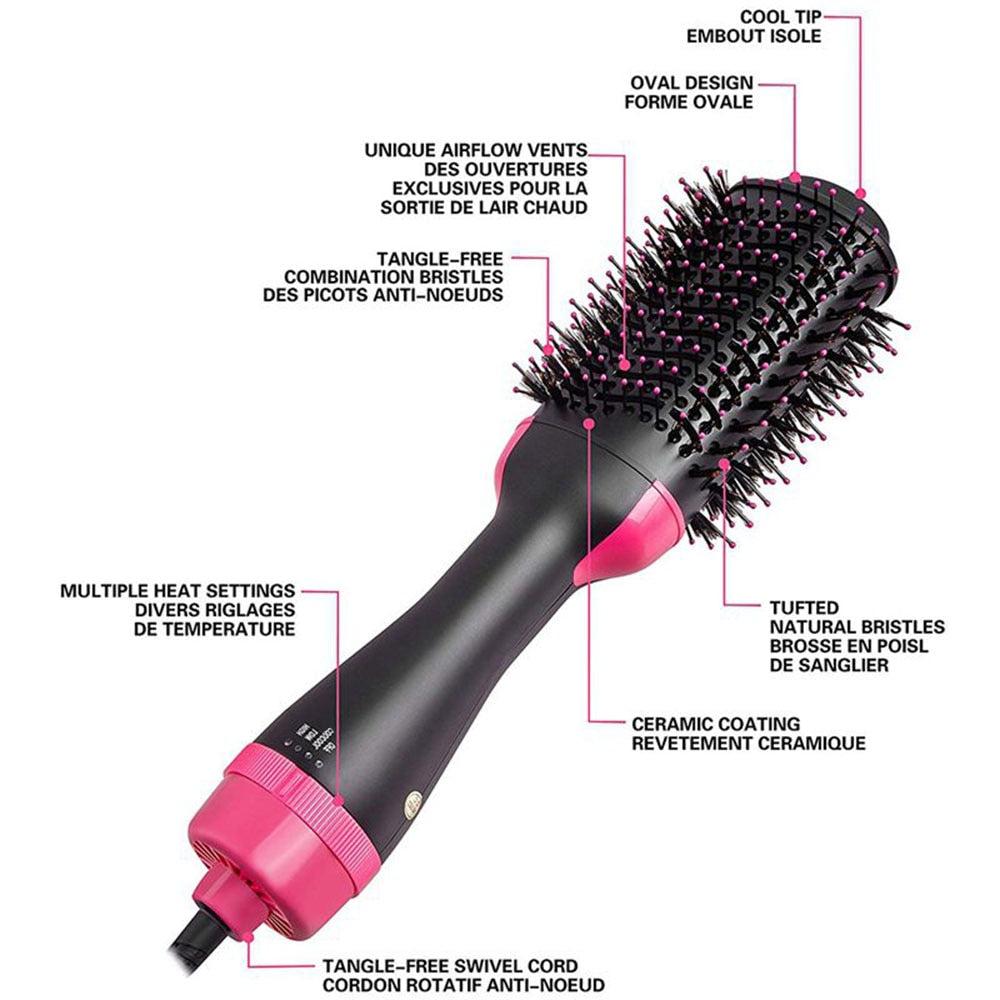 2-in-1 Hair Dryer Brush